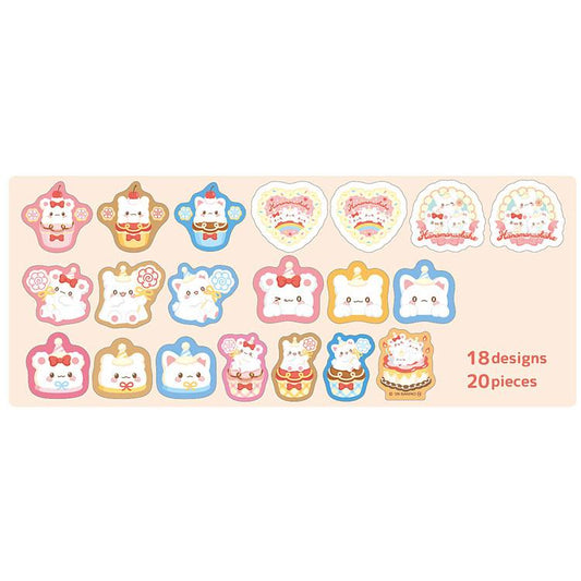 SANRIO | Hanamaruobake Sticker 35×36mm (Birthday)