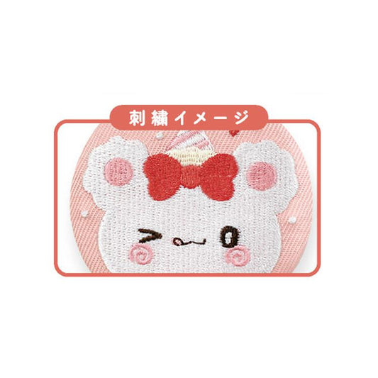 SANRIO | Hanamaruobake Embroidered Can Badge Blind Box 56mm (Birthday)