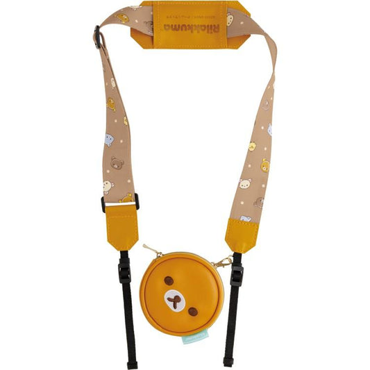 San-X | Rilakkuma Camera Shoulder Strap 500x35 mm (Rilakkuma and Awawaneko)