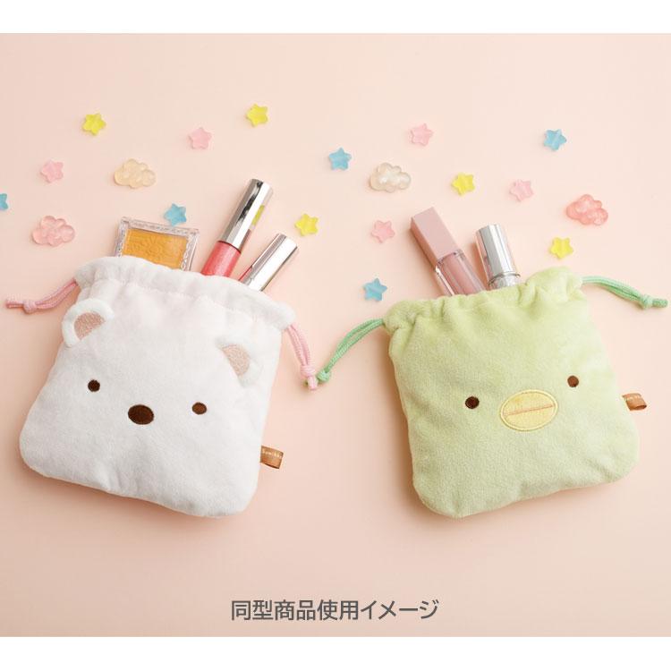 San-X | Sumikko Gurashi Neko Plush Drawstring Bag 150×155mm