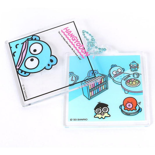 Sanrio | Acrylic Keychain Hangyodon (Gyodon Room) 6×0.5×6.5Cm /