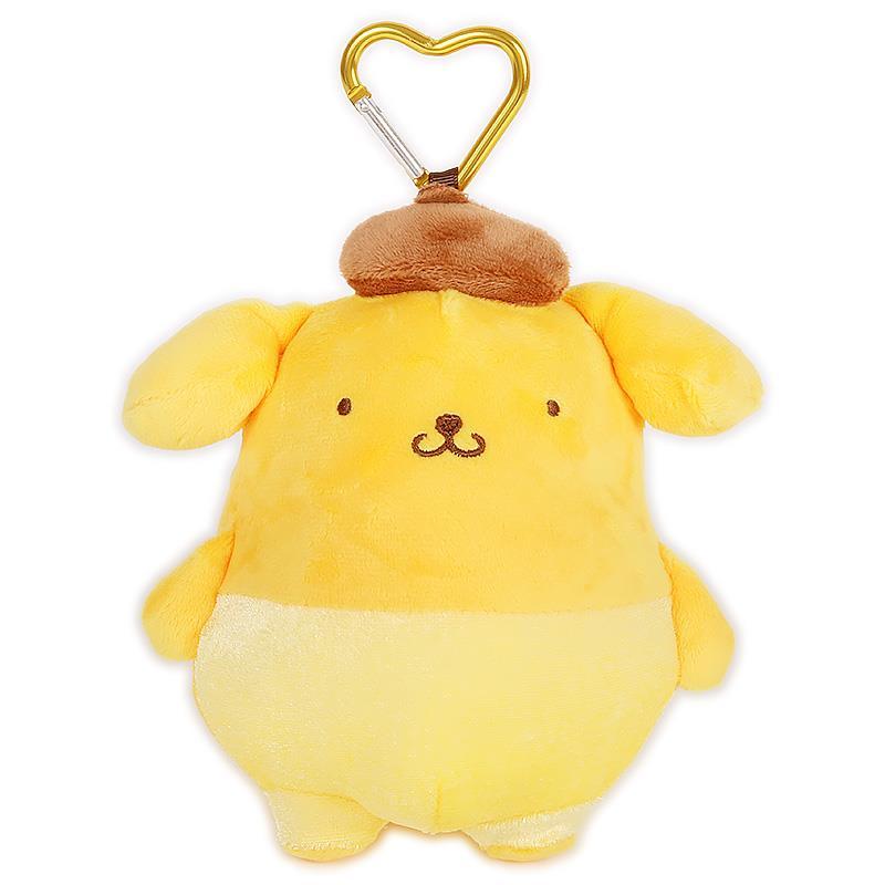 SANRIO | Pom Pom Purin Pompompurin Mini Plush Pouch with Carabiner