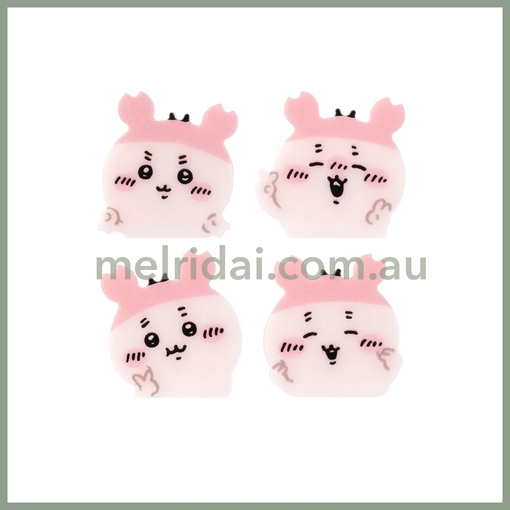 Chiikawa | 4 Set Acrylic Badge H40 X W40Mm (Kani-Chan)