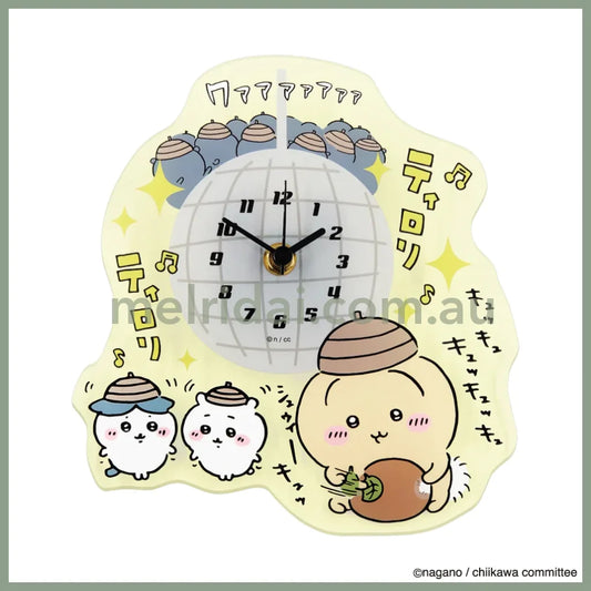 Chiikawa | Acrylic Clock What A Small And Cute Wall Clock H200 X W188Mm 吉伊卡哇