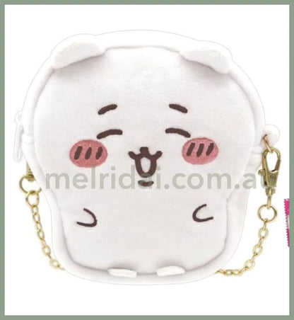 Chiikawa | Bag Charm Mascot 130×130×40Mm 吉伊卡哇 金属链玩偶零食包/爱心巧克力脆香米 Chiikawa吉伊/小白