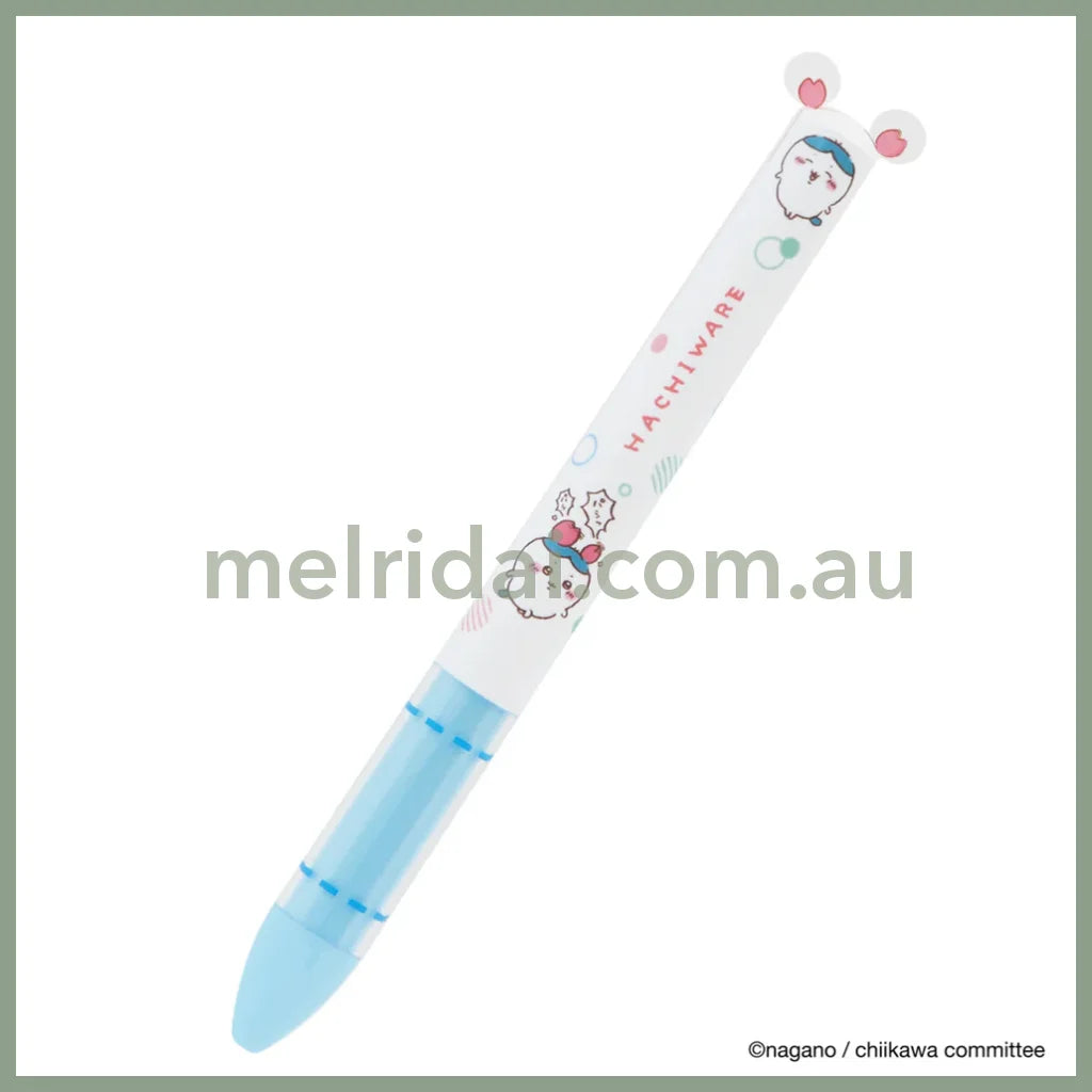 Chiikawa | Ballpoint Pen Black & Red 吉伊卡哇 双色圆珠笔(黑色&红色) Hachiware 八字喵/小八/小蓝