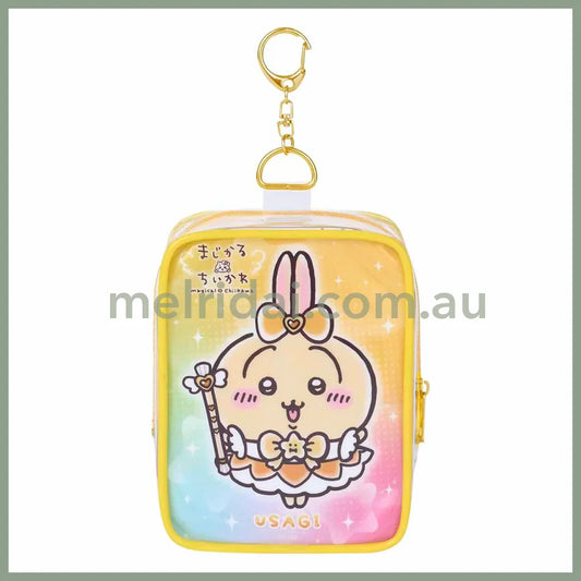 Chiikawa | Clear Pouch H135×W105×D75Mm 吉伊卡哇 痛包挂件/玩偶收纳包(超魔法少女系列) Usagi 兔兔/乌萨奇