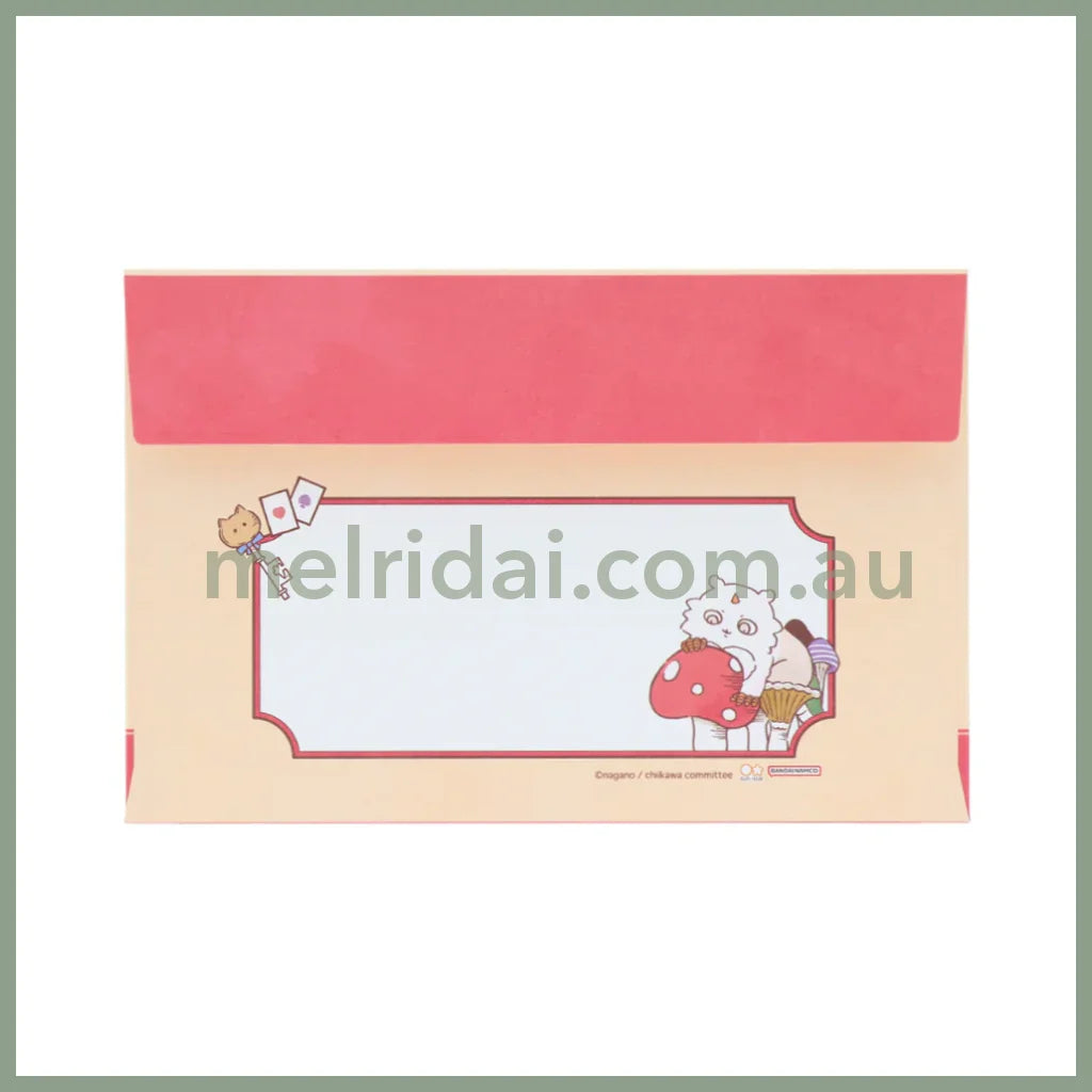 Chiikawa | Die-Cut Letter Envelope Set (Wonder Tea Time)