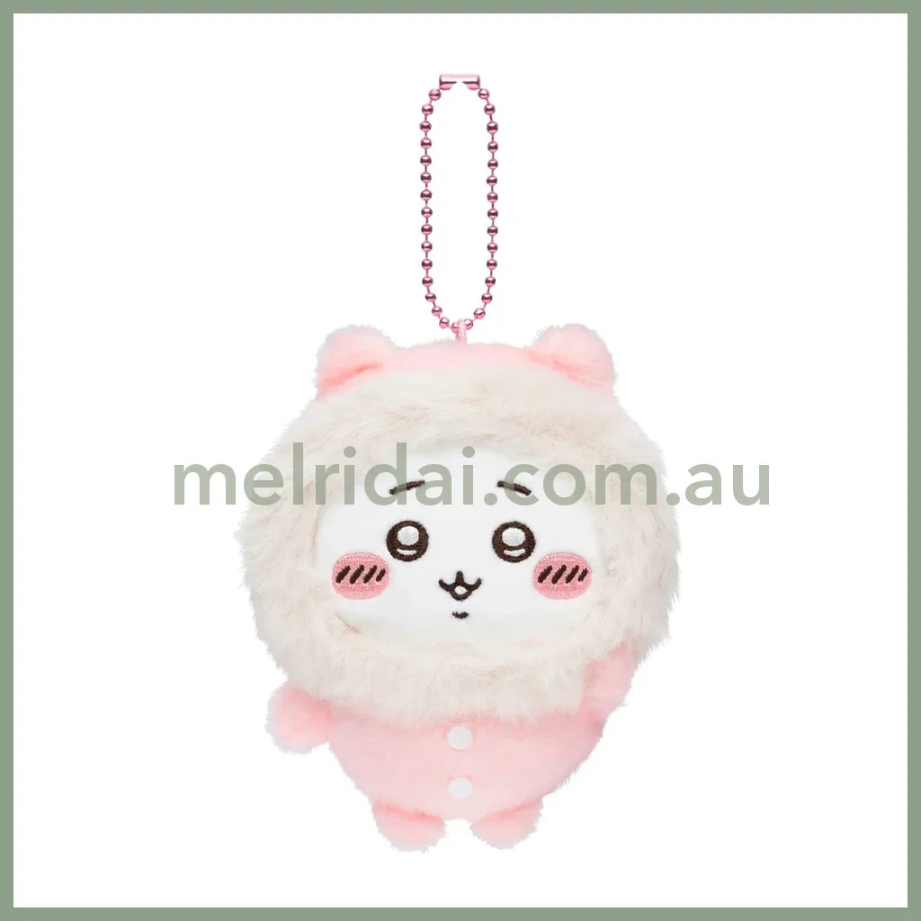 Chiikawa | Chiikawa Fluffy Pajama Mascot Holder Plush Keychain H150 X W90 D65Mm