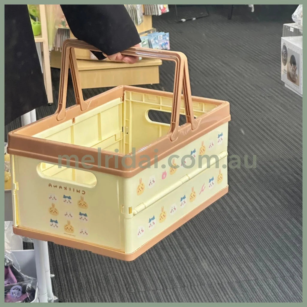 Chiikawafoldable Storage Carry Basket 38×25×19 / // 10Kg