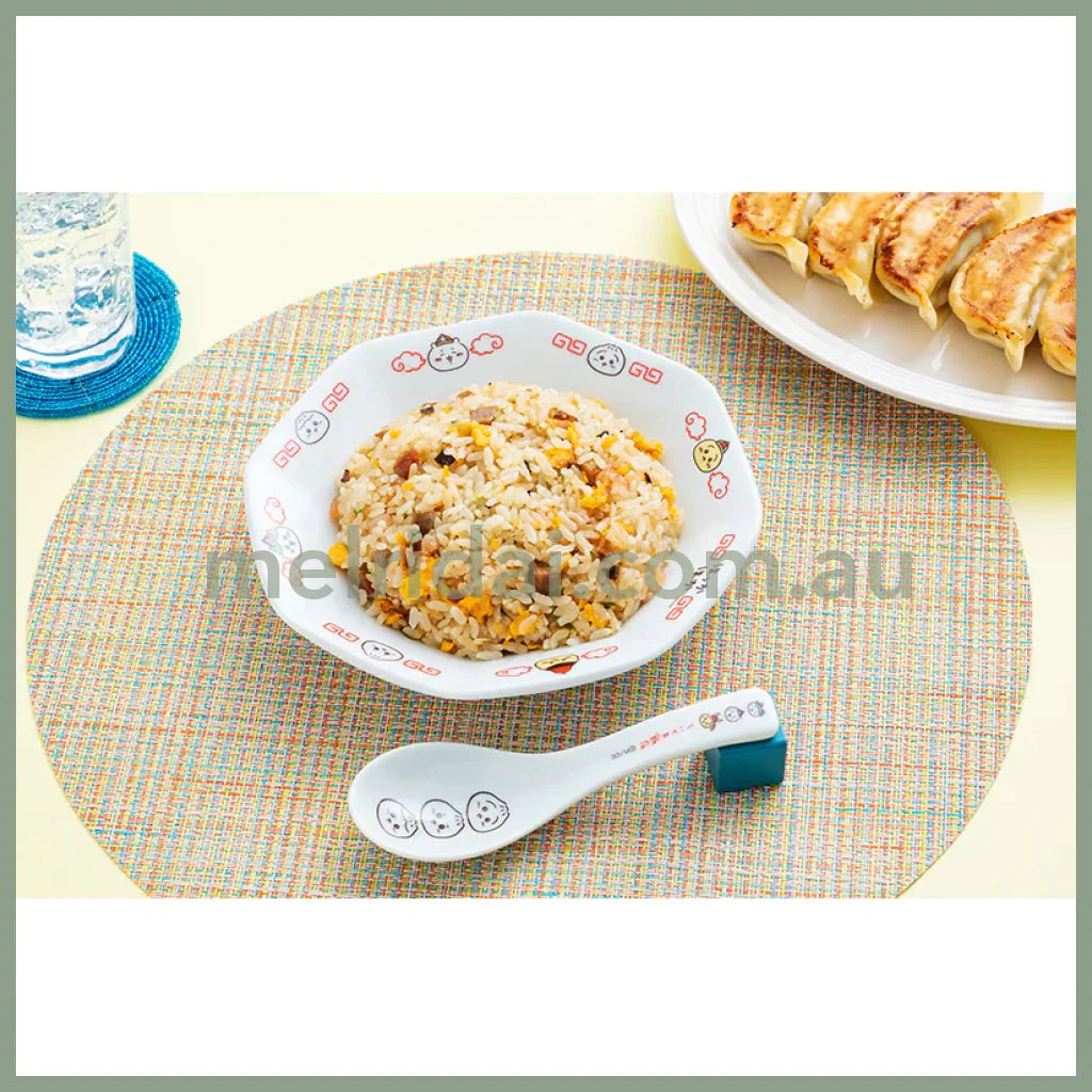 Chiikawa | Fried Rice Dish & Spoon Set 吉伊卡哇 中华饭店系列 陶瓷碗&勺子套装
