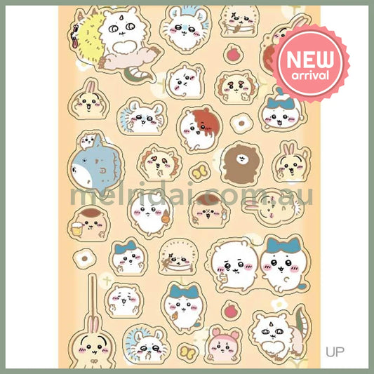 CHIIKAWA | Gold Clear Sticker 175×W90mm (Peace)