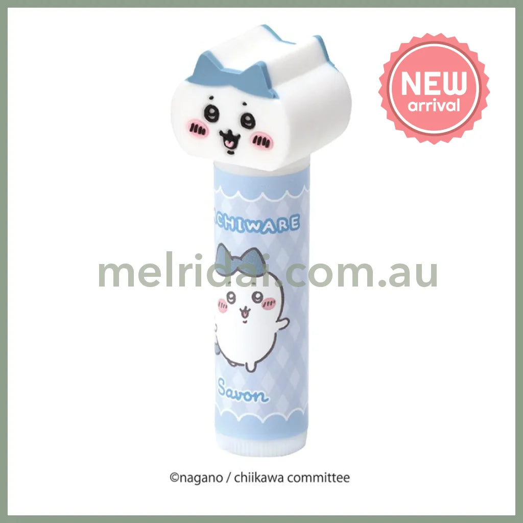 CHIIKAWA | Hachiware Lip Cream Lip Balm with Mascot 4g (Sabon Flavour)