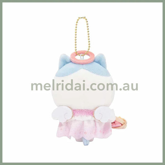 CHIIKAWA | Hachiware Mascot Holder Plush Keychain Bag Charm 120×115×80mm (Angel ♡ Demon)