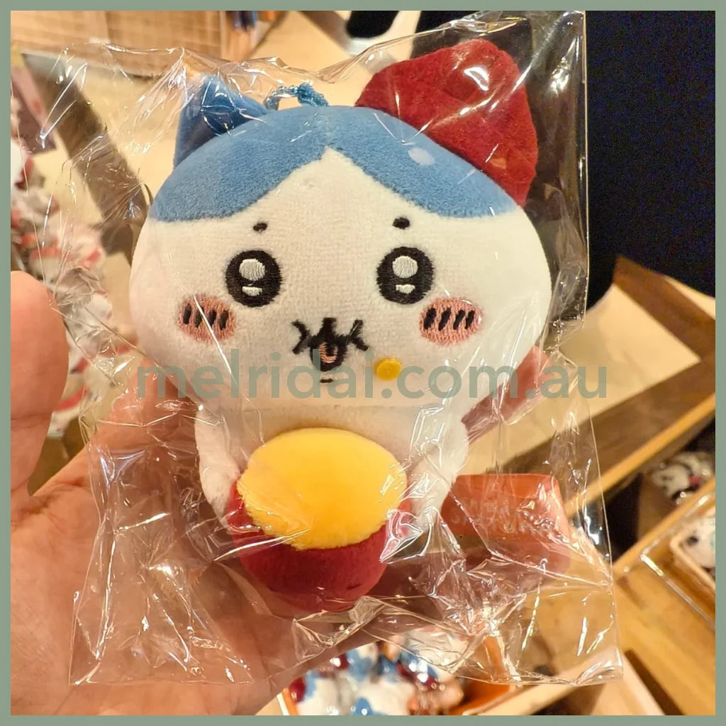 CHIIKAWA | Hachiware Panda Usagi Plush Mascot Holder 10cm (Sweet Potato)