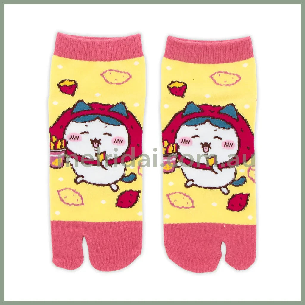 CHIIKAWA | Hachiware Tabi Socks 22㎝~25㎝ (Sweet Potato)