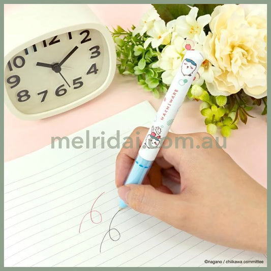 CHIIKAWA | Hachiware Two Color Black & Red Mimi Pen 0.7mm (Crab Cosplay)