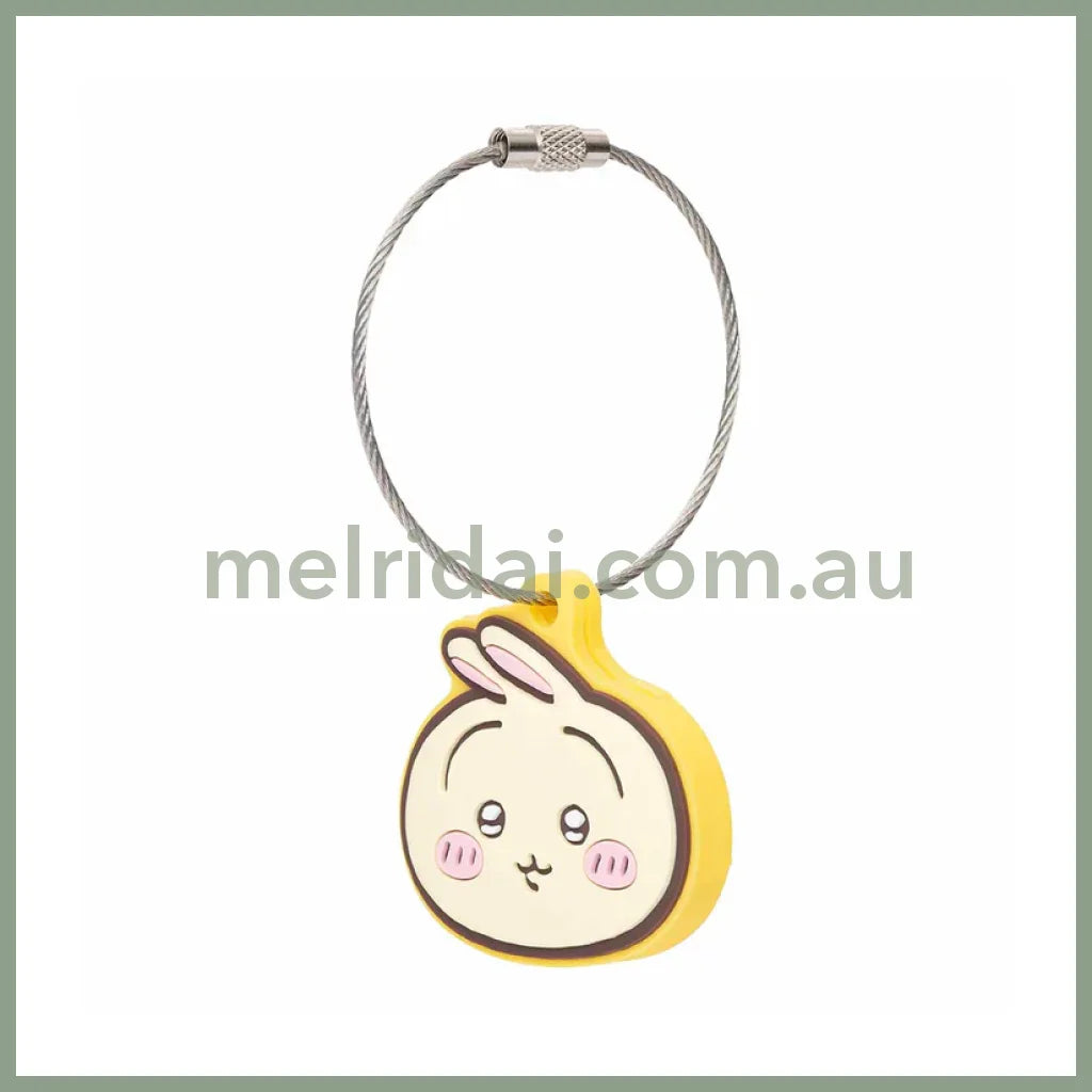 Chiikawa | Keychain H41.5 X W45Mm D8Mm 吉伊卡哇 橡胶钥匙圈/钥匙套装饰/钥匙链/挂件 Usagi 兔兔/乌萨奇