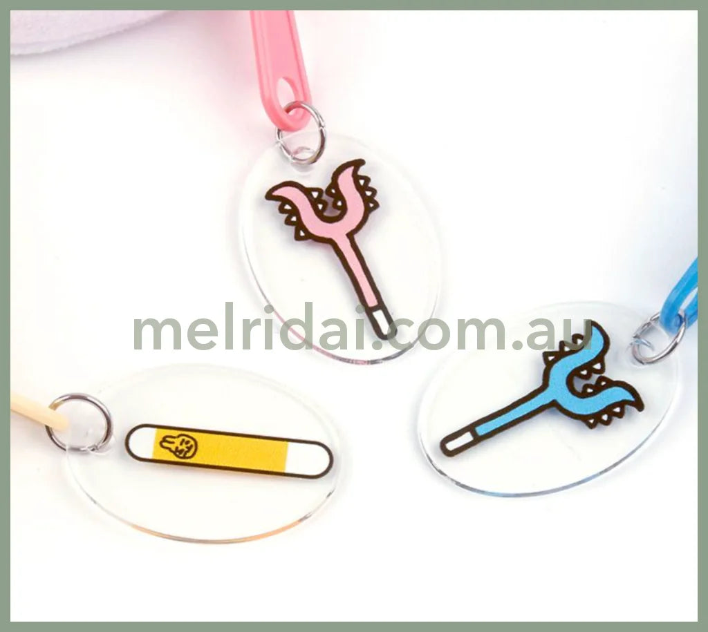 Chiikawa | Keychain Pass Card Case 吉伊卡哇 毛绒拉链零钱包/背后可放卡/挂件/包挂