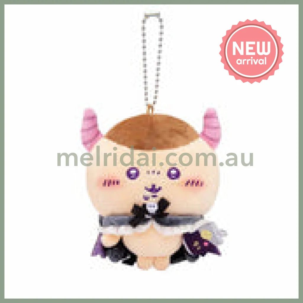 CHIIKAWA | Kurimanju Mascot Holder Plush Keychain Bag Charm 120×115×80mm (Angel ♡ Demon)