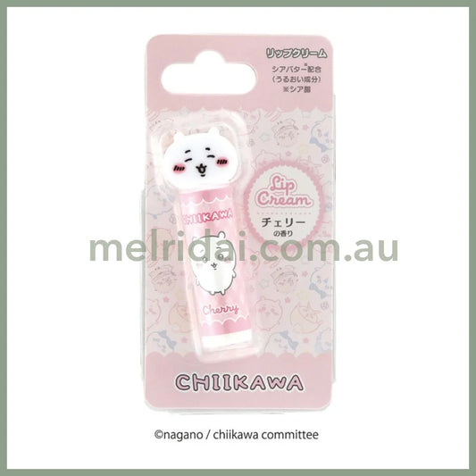CHIIKAWA | Chiikawa Lip Cream Lip Balm with Mascot 4g (Cherry Flavour)