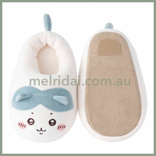 Chiikawa | Marshmallow Room Slipper 22~24Cm (Hachiware) 吉伊卡哇 小八 家居棉花糖拖鞋/室内拖鞋