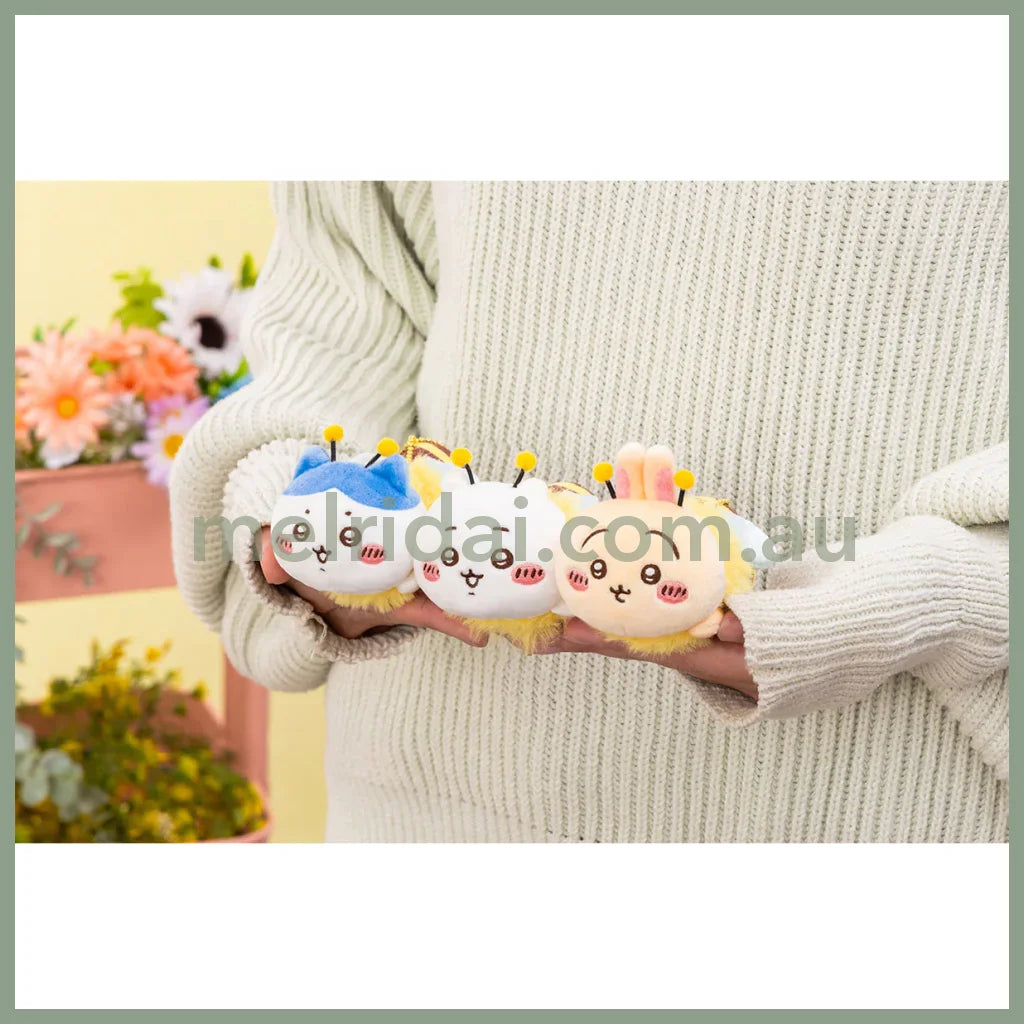 Chiikawa | Mascot Holder Keychain H60×W65×D90Mm (Bee) 吉伊卡哇 毛绒挂件/包挂/钥匙链(小蜜蜂系列)
