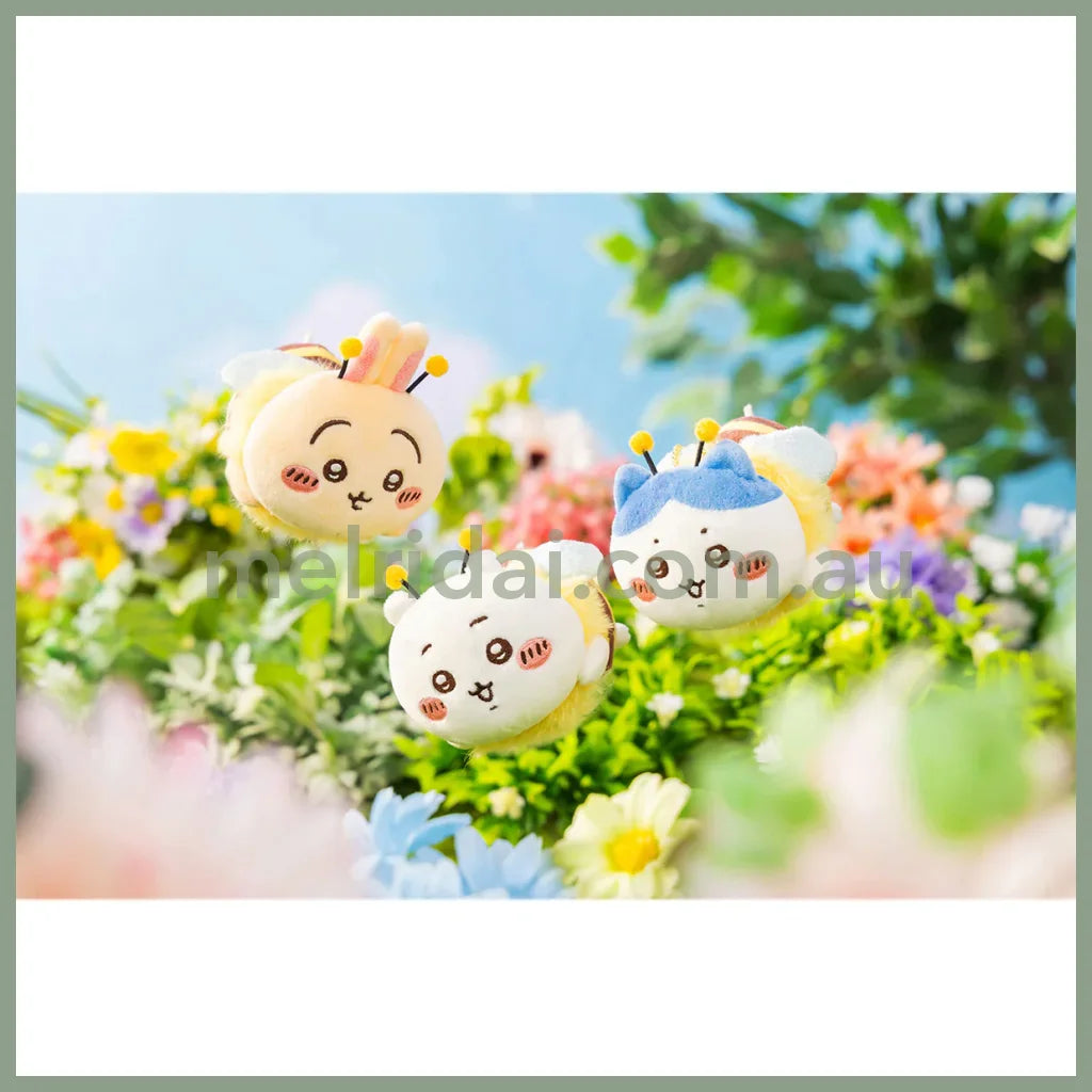 Chiikawa | Mascot Holder Keychain H60×W65×D90Mm (Bee) 吉伊卡哇 毛绒挂件/包挂/钥匙链(小蜜蜂系列)
