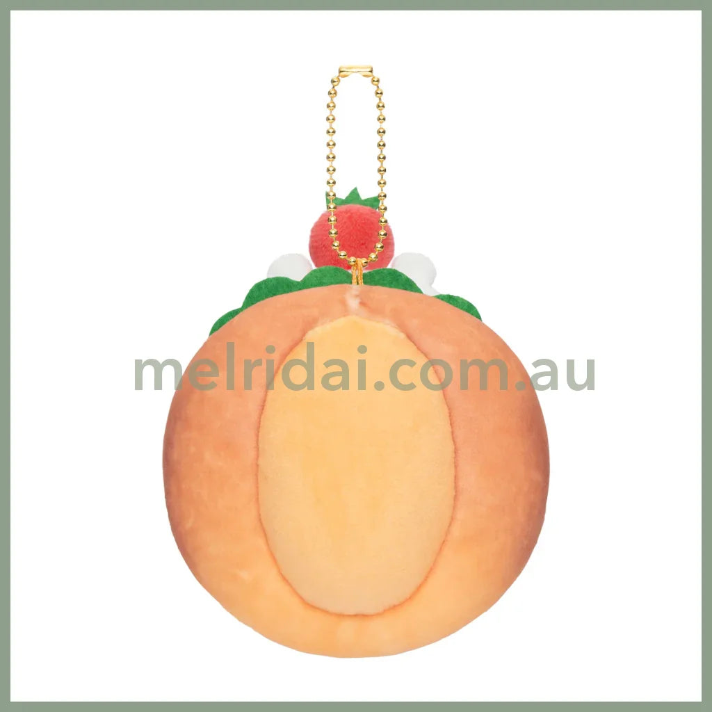 CHIIKAWA | Chiikawa Mascot Holder Plush Keychain Bag Charm 120×100×50mm (Sandwich/Hot Dog)