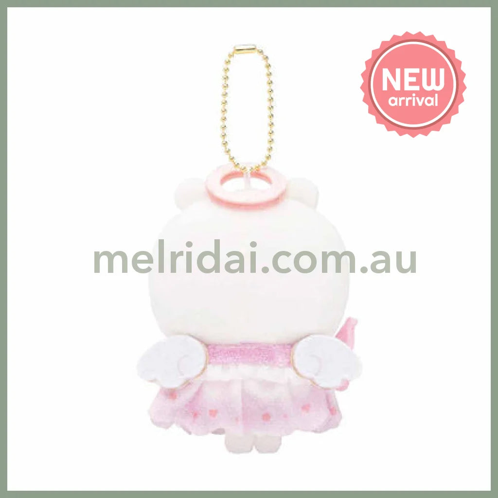 CHIIKAWA | Chiikawa Mascot Holder Plush Keychain Bag Charm 120×115×80mm (Angel ♡ Demon)