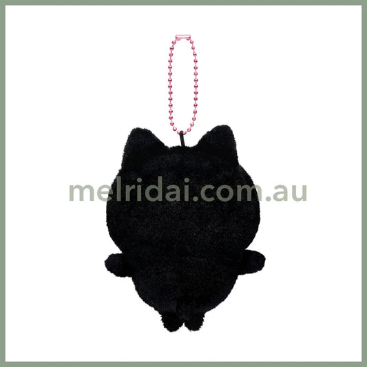 Chiikawa | Mascot Holder Plush Keychain H120×W90×D70Mm (Black Cat)