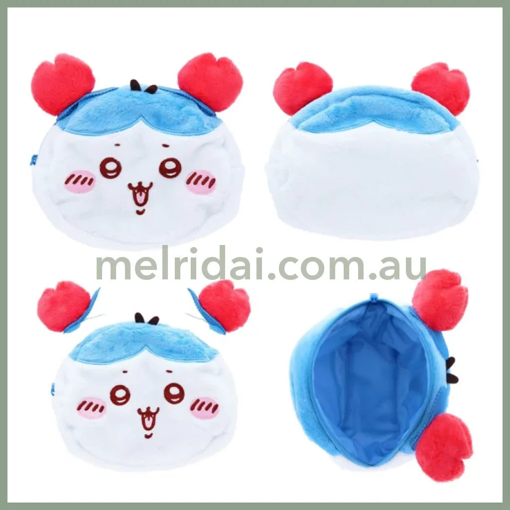 Chiikawa | Mini Pouch With Zipper And Hair Clip H180×W170×D60Mm Hachiware 八字喵/小八/小蓝