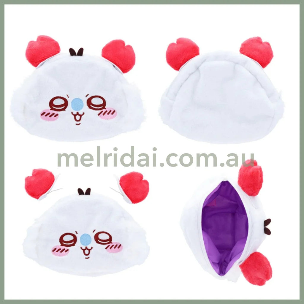 Chiikawa | Mini Pouch With Zipper And Hair Clip H180×W170×D60Mm Momonga 莫莫咖/飞鼠