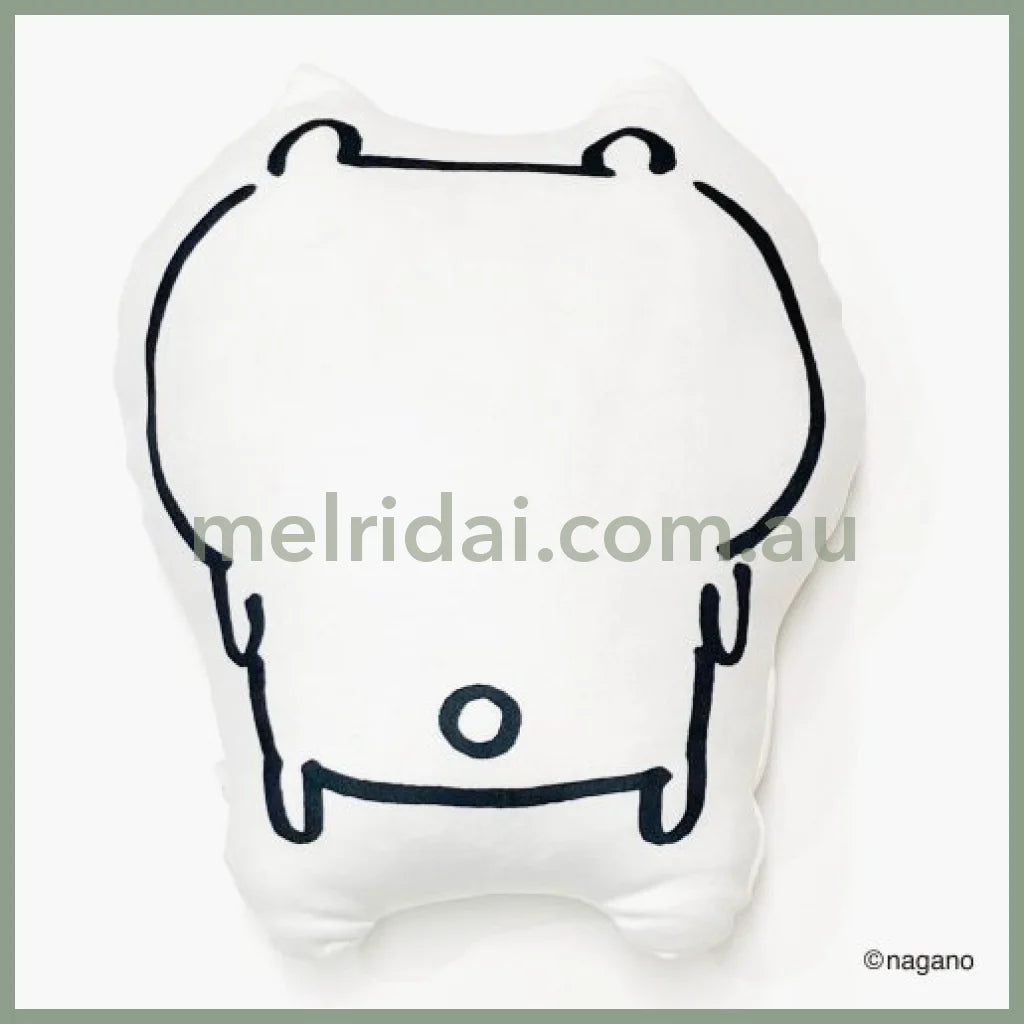 Chiikawa | Mochi Cushion 350×400×120Mm 吉伊卡哇 小白吉伊 软乎乎抱枕/靠垫