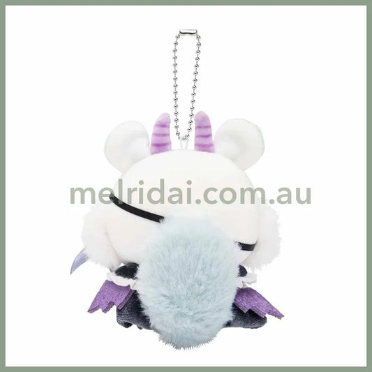 CHIIKAWA | Momonga Mascot Holder Plush Keychain Bag Charm 120×115×80mm (Angel ♡ Demon)