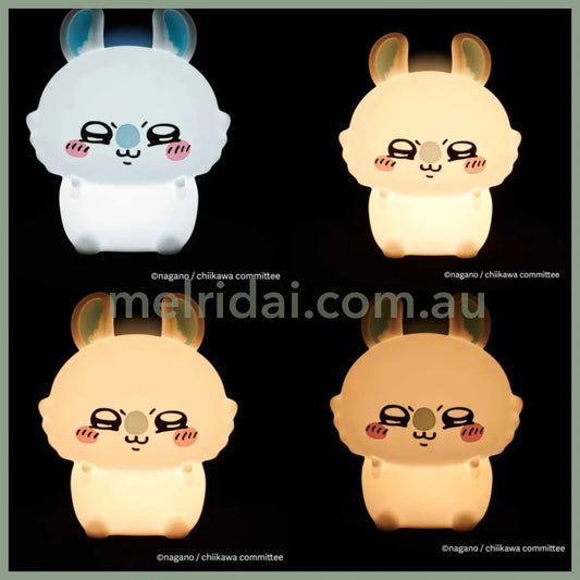Chiikawa | Momonga Room Light H175×W127×D103Mm 吉伊卡哇 飞鼠小夜灯 Usb充电/四个光段可调节/满电使用5H