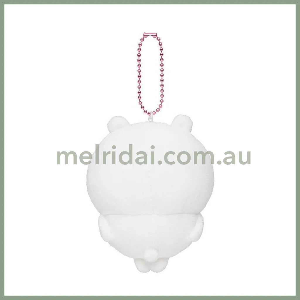 CHIIKAWA | Moon face Mascot Holder Plush Keychain Bag Charm H130×W135×D50mm