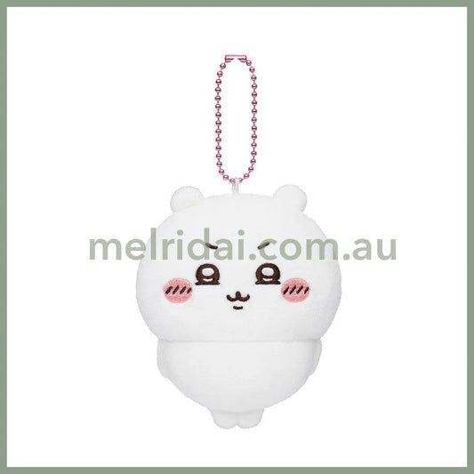 CHIIKAWA | Moon face Mascot Holder Plush Keychain Bag Charm H130×W135×D50mm