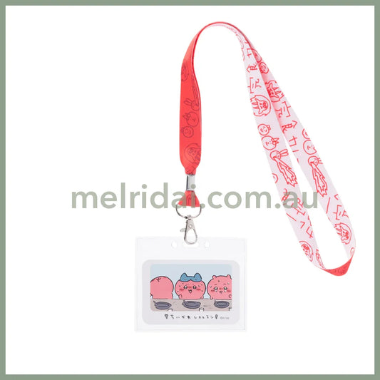 Chiikawa | Neck Strap Pastel With Card Holder (Curry Completed)