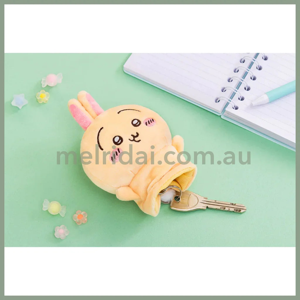 Chiikawa | Plush Mascot 10Cm 小可爱吉伊卡哇 钥匙包/钥匙套/伸缩钥匙扣 玩偶挂件/包挂