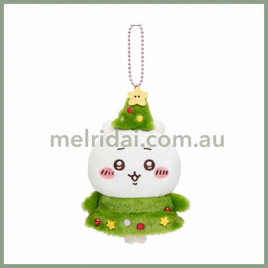 【Limited One/Person】Chiikawa | Plush Mascot Holder H140×W80×D55Mm 吉伊卡哇 圣诞系列限定挂件 Chiikawa吉伊/小白