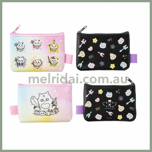 Chiikawa | Pouch Set Of Two H85×W125×D10Mm 吉伊卡哇 拉链零钱包/收纳袋/平口袋 组合两个入(超魔法少女系列)