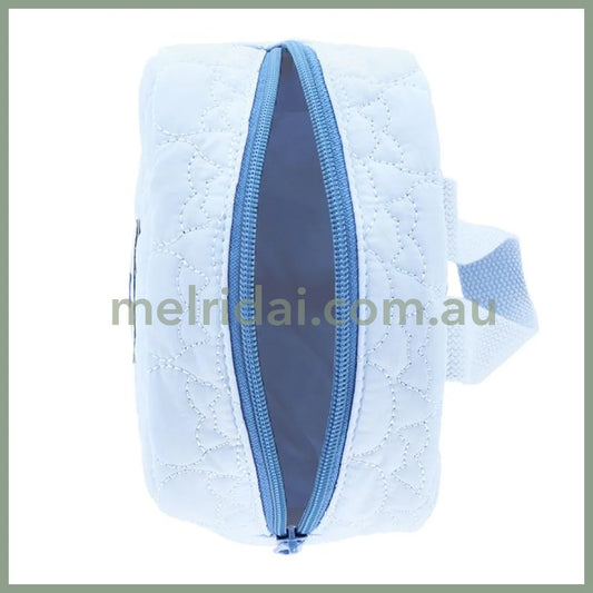 Chiikawa | Quilting Pouch With Handle H150×W170×D80Mm 吉伊卡哇 车线夹棉 云朵棉 单边挂收纳包/化妆包/手拎包