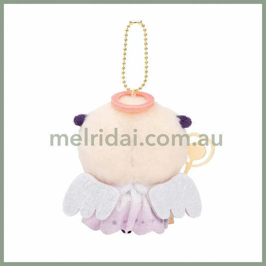 CHIIKAWA | Rakko Mascot Holder Plush Keychain Bag Charm 120×115×80mm (Angel ♡ Demon)