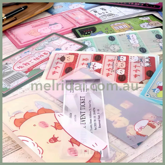 Chiikawa | Secret Mitamemo Ticket File 204*100Mm 吉伊卡哇 票夹盲盒/随机一款