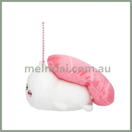 Chiikawa | Sushi Mascot Holder Plush Keychain H80×W80×D115Mm (Chiikawa/Chū Toro)