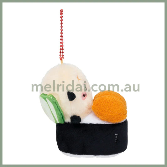 Chiikawa | Sushi Mascot Holder Plush Keychain H90×W115×D90Mm (Rakko/Sea Urchins)