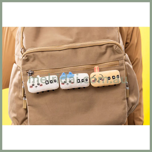 Chiikawa |Train Stuffed Toy Badge 3 Pieces Chiikawa/Hachiware/Usagi (H50×W75×D20Mm Each)
