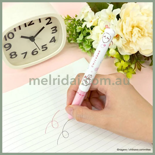 CHIIKAWA | Chiikawa Two Color Black & Red Mimi Pen 0.7mm (Crab Cosplay)
