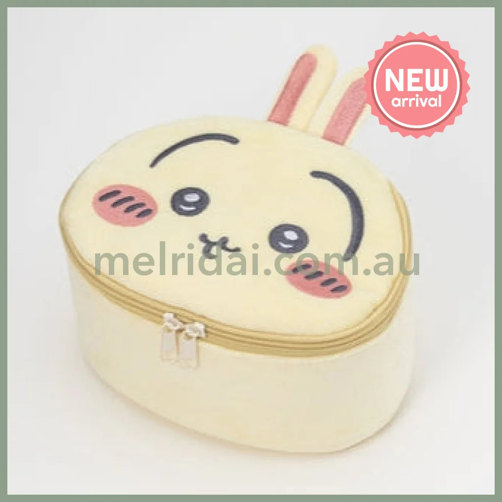 CHIIKAWA | Usagi Fluffy Vanity Pouch Cosmetic Pouch 15× 18× 10cm